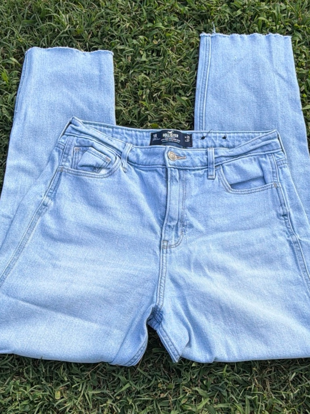 Hollister Light Blue High-Rise Women's Jeans